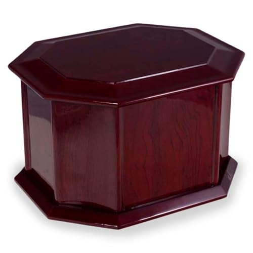 Bey-Berk Deering Moments Companion Cremation Urn for Human Ashes, Lacquered