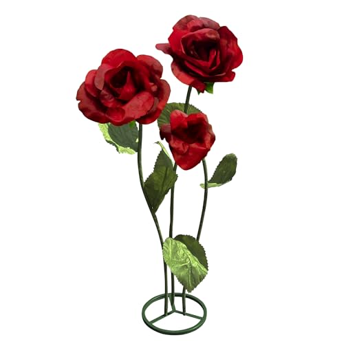 ASDFG Giant Artificial Flower for Decoration, 3 Pcs Handmade Artificial