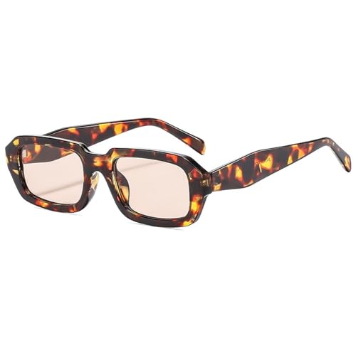 Lunettes de soleil tendance homme et femme petite monture design rétro 6612