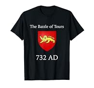 Medieval 732 AD History Buffs, Medieval Gaul Roman Tees, Aquitaine Spain France Holland Tees, Lion Flag Castle Tees, Frankish Dynasty The Franks Tees, French Roots German Roots Tees, French-American Merovingian Tees, History Geeks Unite Bier Tees Bat...