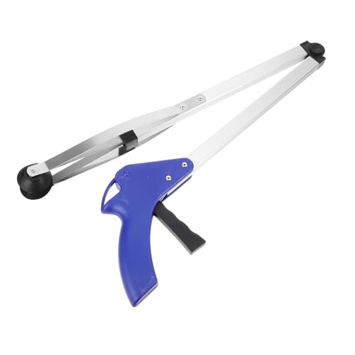 Mipcase Pinza Per Rifiuti Raccoglitore Portatile Per Giardino e Ambienti Esterni Strumento Per Raccolta Immondizia e Foglie Secche