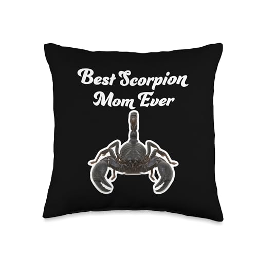 Best Scorpion Mom Ever - Emperor Scorpions Throw Pillow