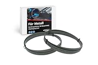 SMI 2er Set Sägeband Bi-Metall M42 Abmessung 1140 x 13 x 0,65 mm 14 ZpZ für Güde MBS 105 V, Scheppach MBS 1200, Parkside PMB 1100 B2, Bandsägeblatt