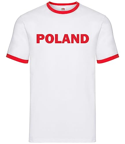 Super Lemon Camiseta de fútbol de Polonia, Blanco Azul Marino, 60