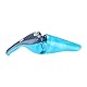 Black+Decker WDC215WA WDC215WA-QW, Tischstaubsauger, Blau, Titan, 10.8 W, 0.385 liters, 65 Dezibel