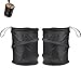 WENRERO 2 PCS Poubelle de Voiture Pliable Portable Mini Poubelle Voiture 16*16*20cm Poubelle pour Voiture en Tissu Oxford Petite Poubelle de Voiture Portière Etanche pour Bureau, Camping, Voyage