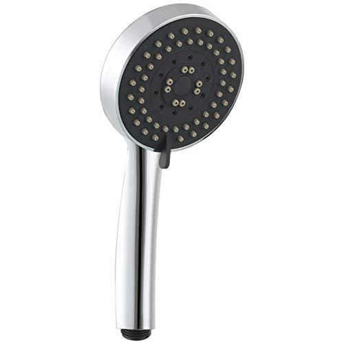 Cabezal de Regadera de Mano Tecmolog de Plástico ABS Cromo