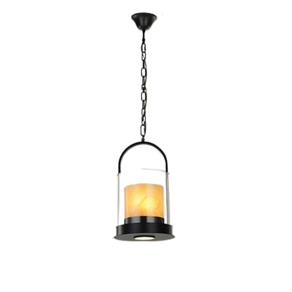 Lámpara colgante retro nórdica de dos focos Edison E27 para iluminación interior