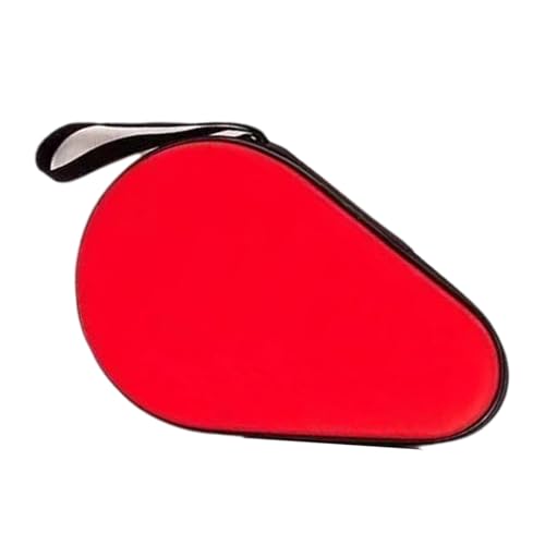 Obotsnoi 軽量 卓球 パドルバッグ 防水ケース ポータブル ハード 卓球 ラケット バッグ ひょうたん型 ジッパー ハンドバッグ