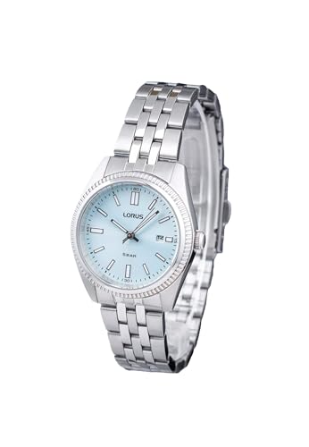Montre à quartz analogique Lorus femme en acier pour parfaire vos tenues de bureau