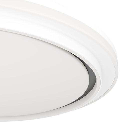 Plafonnier LED à température de couleur variable blanc gris Ø 50 cm - 3
