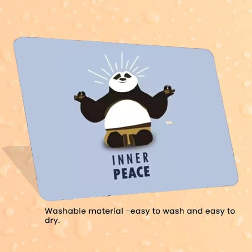 Image of Cute Mouse Pad - Printed Mousepad with Anti-Slip Rubber Base & Smooth Mouse Control for Laptop, Gaming, Notepad, Desktops (Multi 2)