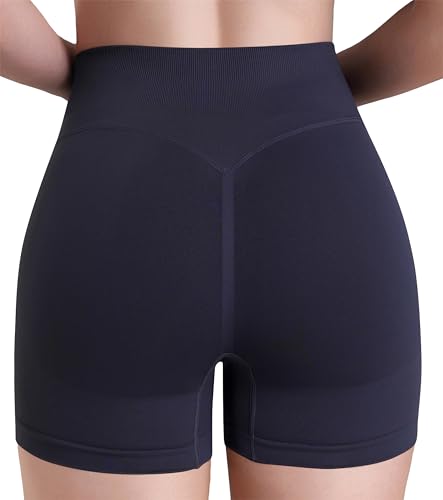 Image of Sunzel Women's Scrunch Butt Biker Shorts, High Waist, No Front Seam | 90% polyamide /10% spandex, subtle scrunch contour, supportive high waist, no front seam, 4 inch & 6 inch inseams