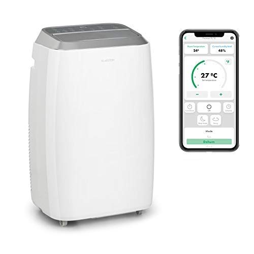 Iceblock Prosmart - Klimaanlage, 3-in-1: Kühlung, Entfeuchtung, Ventilation, Energieeffizienzklasse A, WiFi: AppControl, 4 Bodenrollen,