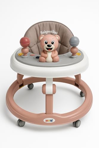 Luchs Babywalker Lauflernhilfe mit Musik & Licht – stabiles Gehfrei für...