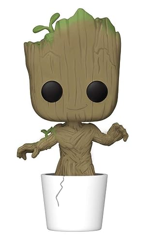 Funko Pop Groot #1055 Marvel Collector Corps Exclusive Disney+ I am Groot, Multicolor