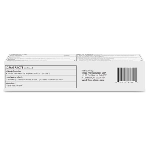 Globe (3 Pack) Zinc Oxide 20% Skin Protectant Barrier Ointment 2 oz Relieves, Treats and Prevents Minor Skin Irritations due to Diaper Rash. Helps Seal Out Wetness. Protects Chafed Skin.