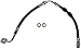 Dorman H622761 Front Driver Side Brake Hydraulic Hose Compatible with Select Buick Models