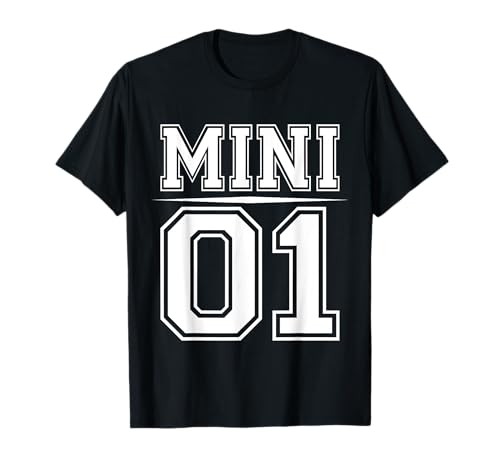 MINI 01 Familien Outfit | Mutter Vater Kind Set Partnerlook T-Shirt