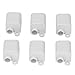 DANAIXZ 6PCS T Type Wire Connector High Power No Break Quick Splitters for Home Electrical Wiring Speaker Light Switch Box ABS Plastic 2.5mm to 16mm² 100A Current