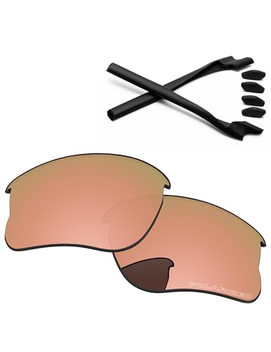 Image of Replacement Lenses & Rubber Kits for Oakley Half Jacket 2.0 XL OO9154 62mm - Precise Fit, UV Block, Impact Resistant