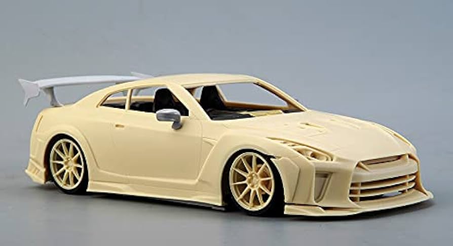 NISSAN GTR 模型 Amazon | HOBBY DESIGN 1/24 ニッサン GT-R R35 トップ