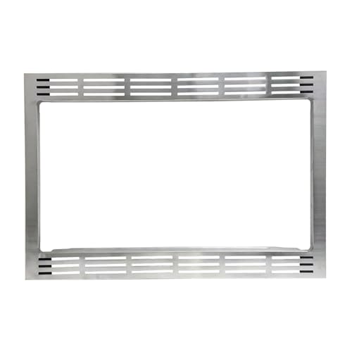 Image of NN-TK922SS 27-inch Trim Kit for 2.2 cu ft Microwave Ovens Compatible with Panasonic, 27 inch, Stainless Steel