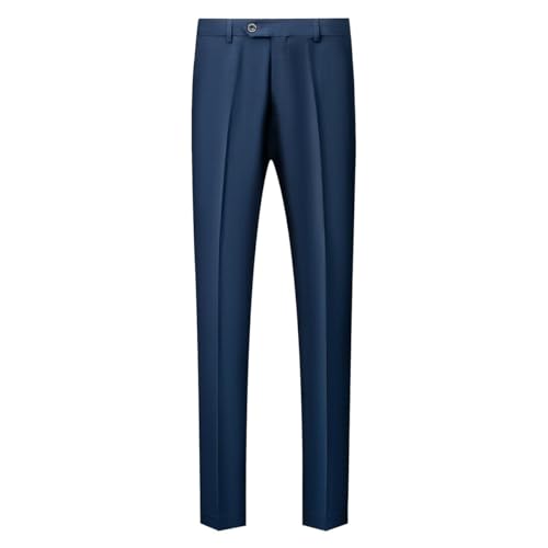 KUDMOL Mens 3 Pieces Suit Slim Fit One Button Shawl Lapel for Wedding Prom Blazer Vest Trousers Set - Image 5