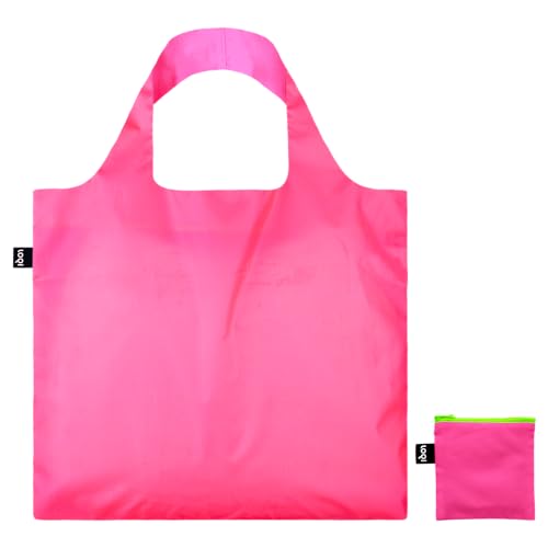 Loqi Borsa Riciclata Rosa Fluo, Rosa Fluorescente, Rosa Fluorescente, Contemporanea, Rosa Fluorescente, Contemporaneo