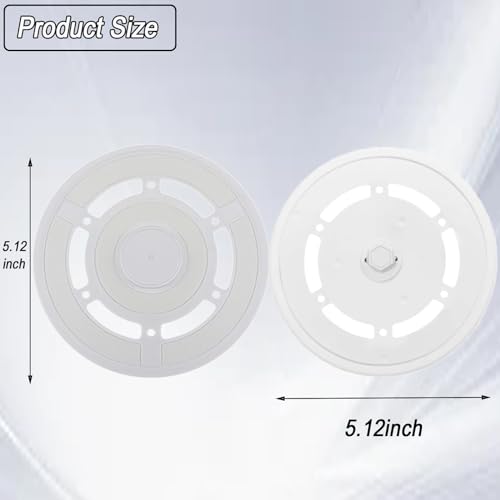 Frexusuent Mop Pad Plate Replacement Part for Ecovacs T20 Omni/ T20 PRO/ T20 MAX Robot Vacuum Cleaner, Mop Pad Board Holder Accessories Attachments – Bild 5