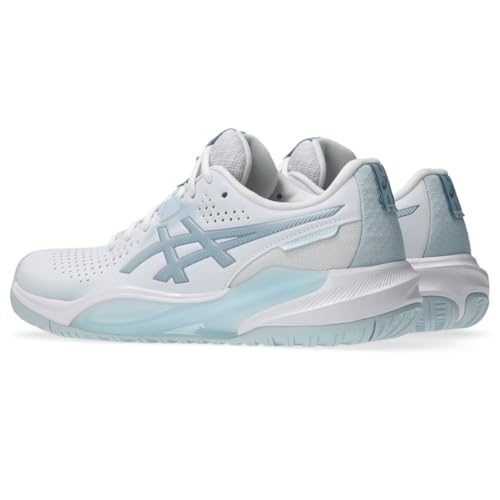 ASICS Women's Gel-Challenger 15 Tennis Shoes, 9.5, White/Sky - image 3
