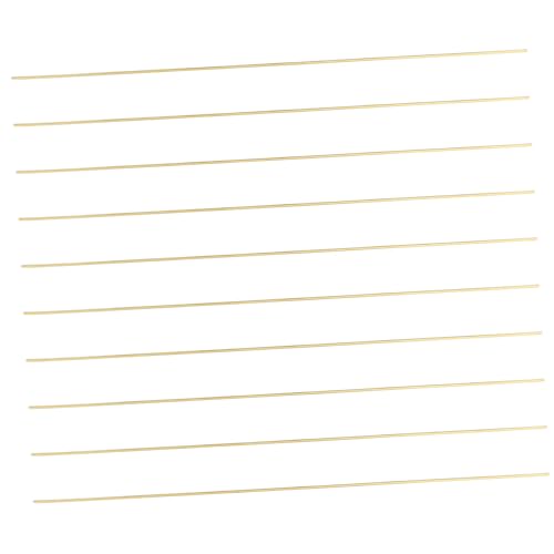 Homoyoyo Sculpture Support Sticks 10pcs Copper Stakes for Doll Modeling Clay Figure Support Rods DIY Craft