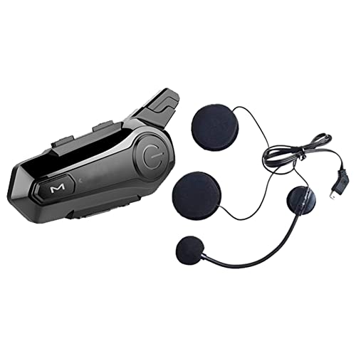 Interphone de casque audio kit oreillette micro haut-parleur
