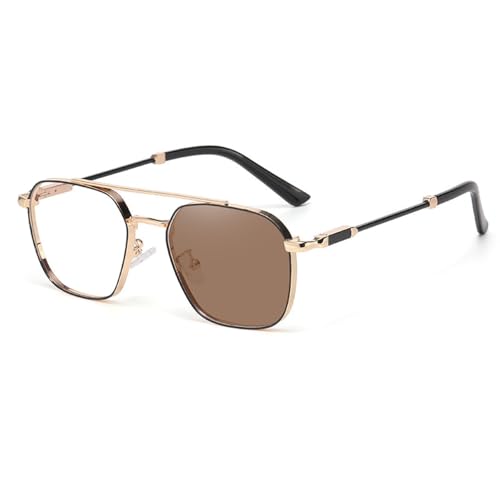 Lunettes de soleil punk carrées UV400 tendance 2026 vintage de luxe