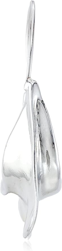 Silhouette Hoop Earrings 45mm Lightweight Geometric Hoop Earrings For Women Jewelry For Gift - Image 2