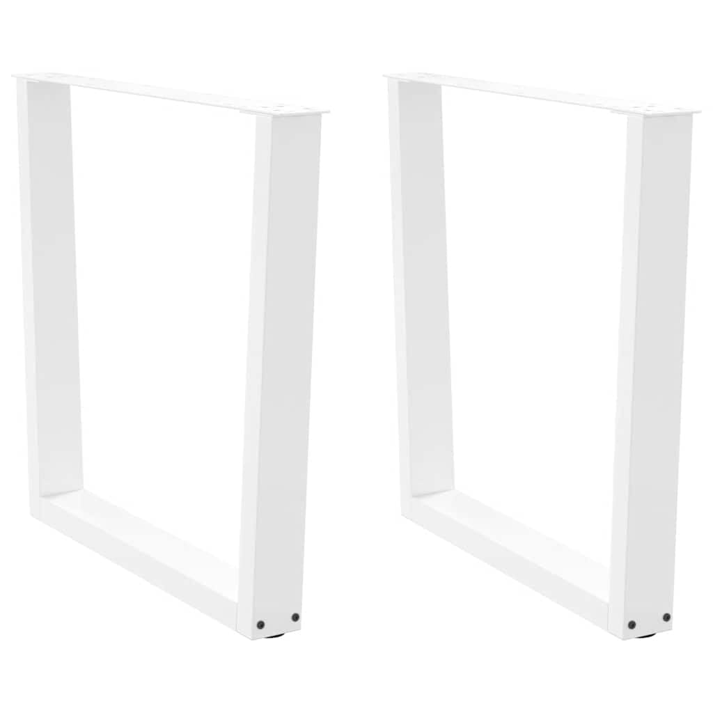 Nogi stołu w kształcie litery V 2 sztuki 90 x (72-73,3) cm stal