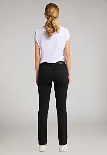 MUSTANG Damen Julia Straight Jeans, 490 Schwarz, 34W / 30L EU – Ansicht 5