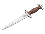 Verschluss: Feststehend Böker Schweizer Dolch 121550, Silber/Braun