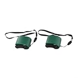 TONIXY Tragbares USB-Handkurbel-Ladegerät, Dynamo-Generator-Set – Netzteil, kompatibel mit den meisten USB-Geräten für Camping und Wandern (grün)