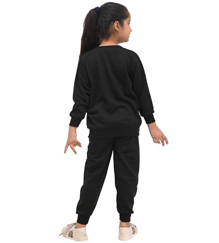 Image of Kids Girls Winter Sweatshirt with Pyjama Set for Girls and Boys | Pack of 2