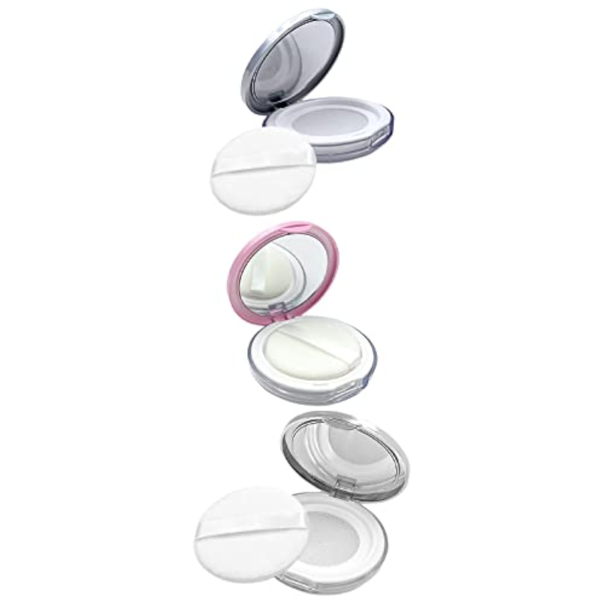 Loose Powder Container Mini Compact Cosmetic Holder 3G