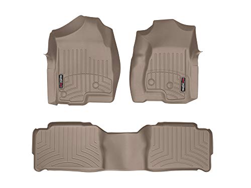 WeatherTech-Custom-Fit-FloorLiners-for-Escalade-Tahoe-Yukon-1st-2nd-Row-45003-1-2-Tan