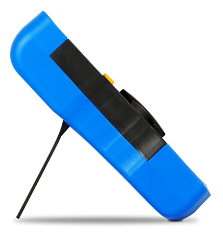 Multímetro Digital Profissional Portátil Corrente Ac + Dc Tensão 200M~600V Bateria 9V Teste Bipe