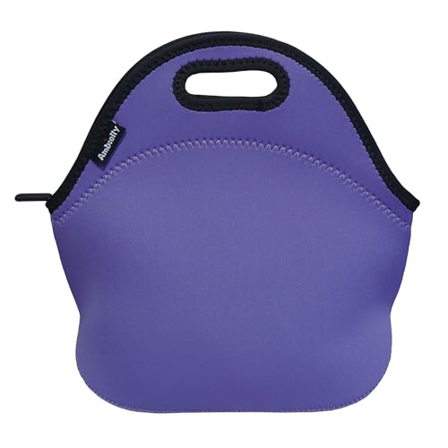 Ambielly Neoprene Lunch Bag Insulated Lunch Box Cooler Lunch Tote Travel Picnic Bags Organizer (SD-A001D)