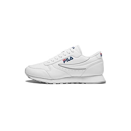 Fila Orbit Low, Scarpe da Ginnastica Basse Uomo, Bianco, 44 EU
