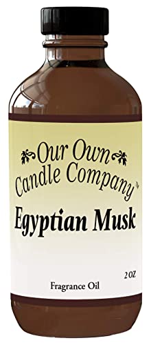 Our Own Candle Company - Egyptian Musk Scented, Premium Grade Home Fragrance Oil for Diffusers (2oz)