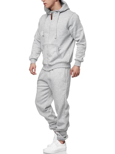 Sweatsuits for Men 2 Piece Men's Jogging Tracksuit Set Hoodie Casual Athletic Long Sleeve Zipper Suit Set3