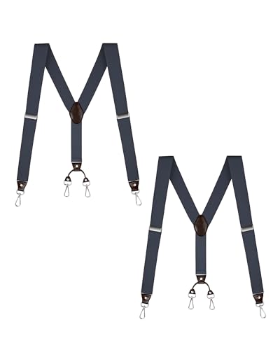 Buyless Fashion 2 pack Suspenders for Men - 48