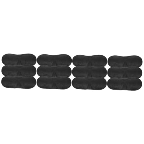 Bandeau yeux Beavorty contre l'insomnie : lot de 12 masques de sommeil 3D