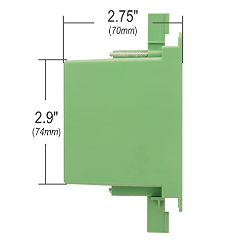 Yoemely Standard Electrical Outlet Box, Single Gang Power Outlet Box With 14 Cubic Inches Junction Wall Outlet Box (Green, 12 Pack) #TOP3